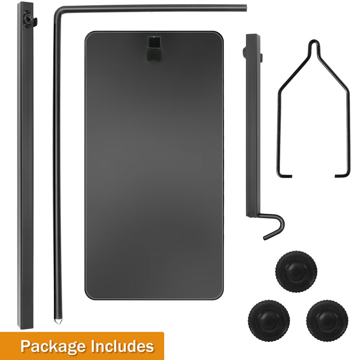 NEPTONION Reptile Domes Stand, Adjustable Heat Lamp Stand Fixture for Terrarium , Metal Basking Lamp Holder, Suitable for All Reptile Domes Lamp